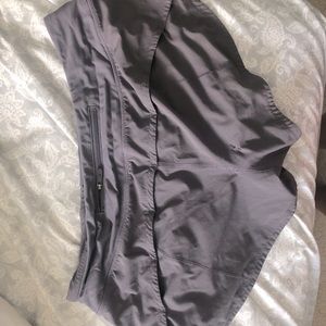 dark purple lululemon shorts